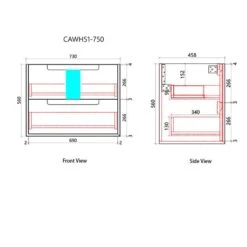 Moreno Wall Hung Vanity 600-1500mm -HERA BATHWARE moreno wall hung vanity 600 1500mmcabinet only600mmvanitiesaulic 959430