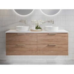 Nevada Plus Vanity Collection 600mm - 1800mm Cabinet Only -HERA BATHWARE nevada plus vanity collection 600mm 1800mm cabinet onlycenter bowl600mmtimberline 440966