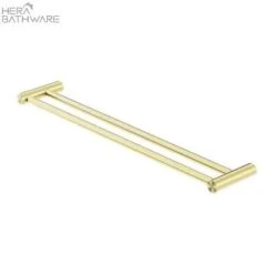 New Mecca Single Towel Rail 600/800mm Single/Double -HERA BATHWARE new mecca single towel rail 600800mm singledouble600mm single railchromenero tapware 146274