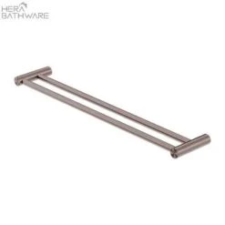 New Mecca Single Towel Rail 600/800mm Single/Double -HERA BATHWARE new mecca single towel rail 600800mm singledouble600mm single railchromenero tapware 205517