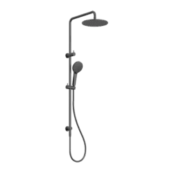 NEW ROUND Twin Shower Set | Nero -HERA BATHWARE new round twin shower set nerogun metalshower setnero tapware 348925