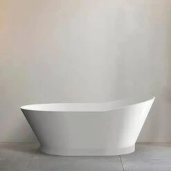 NEW YORK Gloss White Free Standing Bathtub -HERA BATHWARE new york gloss white free standing bathtubgloss white1500mmbathtubotti 327217