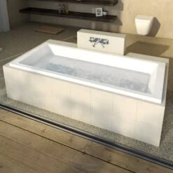 NEWBURY Island Plus 1800 Drop In Bath | Caroma -HERA BATHWARE newbury island drop in bath caroma1525mmbathtubcaroma 443522 1
