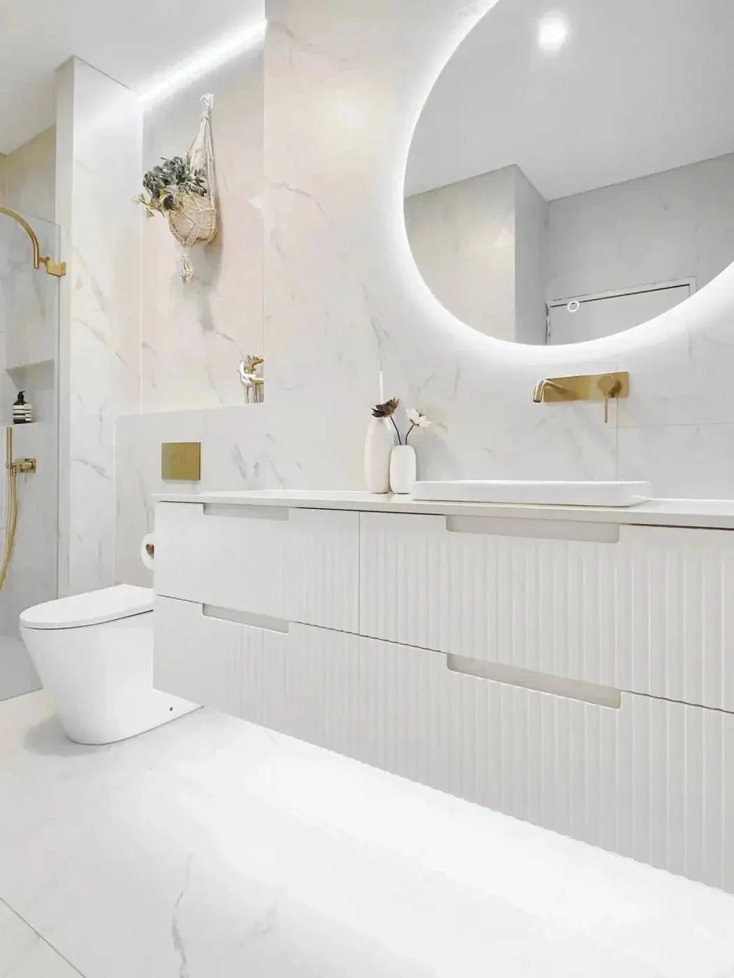 Noosa 1500mm Satin White Wall Hung Vanity 6 Noosa 1500mm Satin White Wall Hung Vanity - Image 6