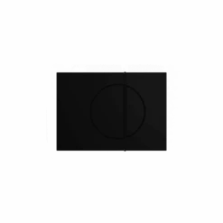 Note Face Plate -HERA BATHWARE note face platematte blackkohler 197261