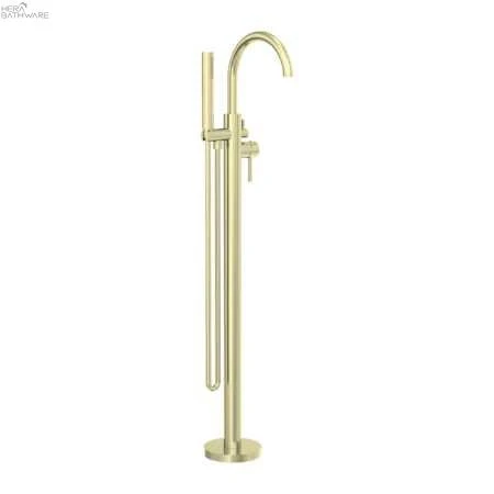 NOVA/Mecca Round Floor Mount Mixer With Handshower 6 NOVA/Mecca Round Floor Mount Mixer With Handshower - Image 6