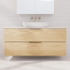 Odesa Cabinet Only | Fifth Avenue -HERA BATHWARE odesa cabinet only fifth avenuewhite american oak600mmvanitiesfifth ave 588013