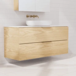 Odesa Cabinet Only | Fifth Avenue -HERA BATHWARE odesa cabinet only fifth avenuewhite american oak600mmvanitiesfifth ave 729633