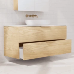 Odesa Cabinet Only | Fifth Avenue -HERA BATHWARE odesa cabinet only fifth avenuewhite american oak600mmvanitiesfifth ave 797998