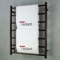 Oil Rubbed Bronze Round Heated Ladder Towel Rails (240V) 9 Oil Rubbed Bronze Round Heated Ladder Towel Rails (240V) -HERA BATHWARE oil rubbed bronze round heated ladder towel rails 240vbrushed bronze600w800hmm 7 bars square barsheated towel railradiant 740147