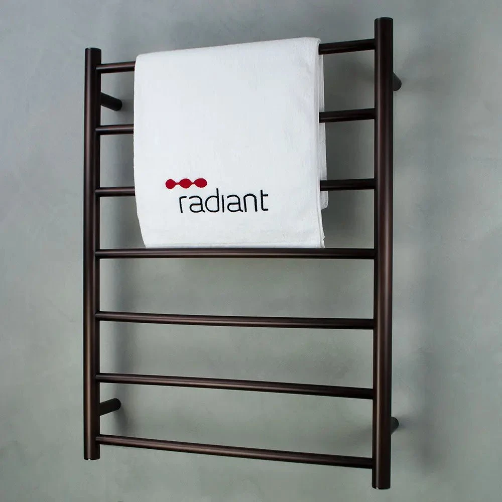 Oil Rubbed Bronze Round Heated Ladder Towel Rails (240V) 1 Oil Rubbed Bronze Round Heated Ladder Towel Rails (240V)