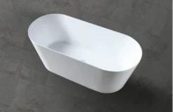 Olivia Freestanding Bathtub 1500/1700mm Ultra Slim Rims | Sunny -HERA BATHWARE olivia freestanding bathtub 15001700mm ultra slim rims sunny1500bathtubsunny group 824890