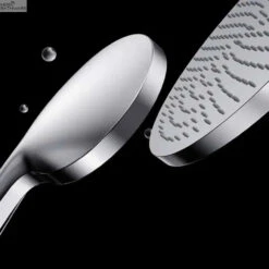 Opal Air Hand Shower -HERA BATHWARE opal air hand showerbrushed nickelshower railsnero tapware 235557