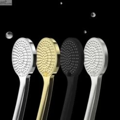 Opal Air Hand Shower -HERA BATHWARE opal air hand showerbrushed nickelshower railsnero tapware 596709