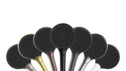 Opal Hand Shower Bracket With Air Shower II | Nero -HERA BATHWARE opal hand shower bracket with air shower ii nerobrushed bronzehand showernero tapware 446649