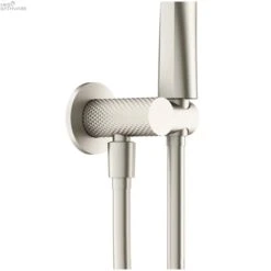 Opal Hand Shower Bracket With Air Shower | Nero -HERA BATHWARE opal hand shower bracket with air shower nerobrushed goldhand showernero tapware 208805