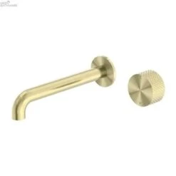 Opal Progressive Wall Basin/Bath Mixer 185mm -HERA BATHWARE opal progressive wall basinbath mixer 185mmbrushed goldwall basin mixernero tapware 207911