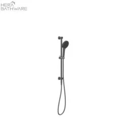 OPAL Rail Shower With Air Shower II | Nero 18 OPAL Rail Shower With Air Shower II | Nero -HERA BATHWARE opal rail shower with air shower ii nerobrushed bronzeshower railsnero tapware 900004