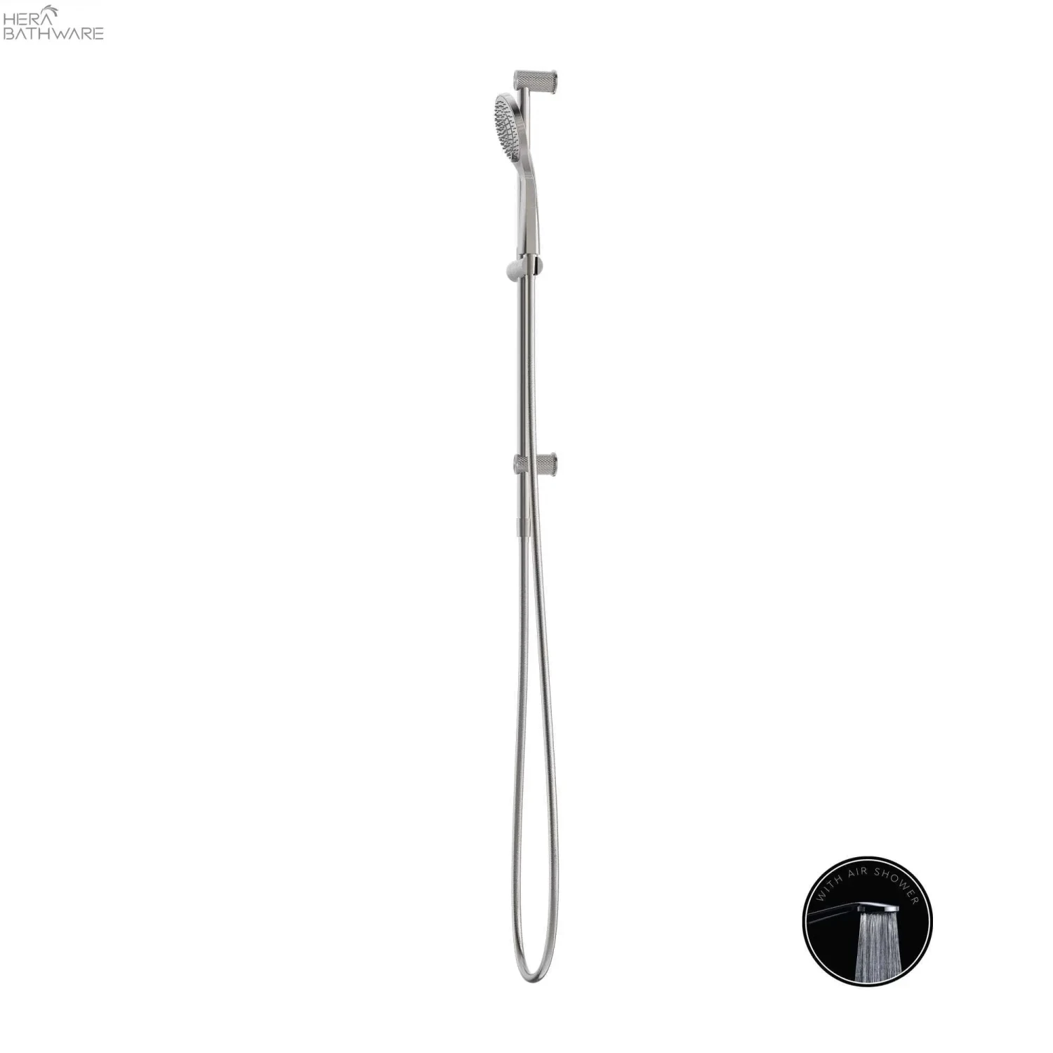 OPAL Rail Shower With Air Shower | Nero 6 OPAL Rail Shower With Air Shower | Nero - Image 6