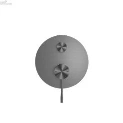 Opal Shower Mixer With Diverter -HERA BATHWARE opal shower mixer with divertergraphiteshower mixernero tapware 417347