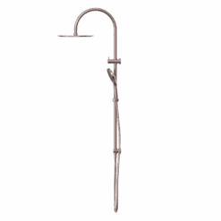 OPAL Twin Shower With Air Shower II | Nero -HERA BATHWARE opal twin shower with air shower ii nerobrushed nickelshower setnero tapware 460367