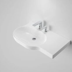 OPAL Wall Basin 720mm Right Hand Shelf | CAROMA -HERA BATHWARE opal wall basin 720mm right hand shelf caroma2 tap hole rhbasincaroma 990180