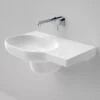 OPAL Wall Basin 720mm Right Hand Shelf | CAROMA