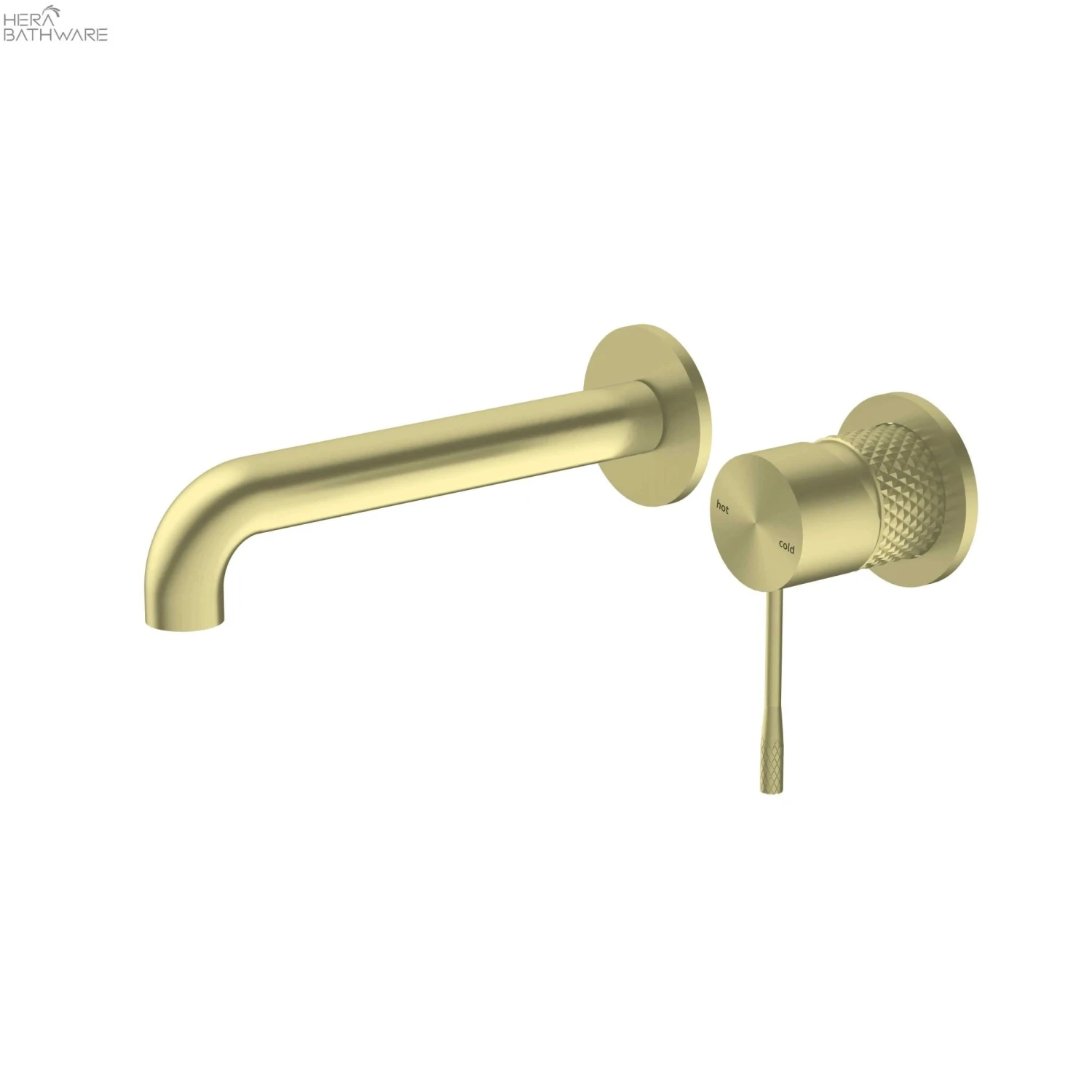 Opal Wall Basin/Bath Mixer Seperated 120-260mm Spout Length 2 Opal Wall Basin/Bath Mixer Seperated 120-260mm Spout Length - Image 2