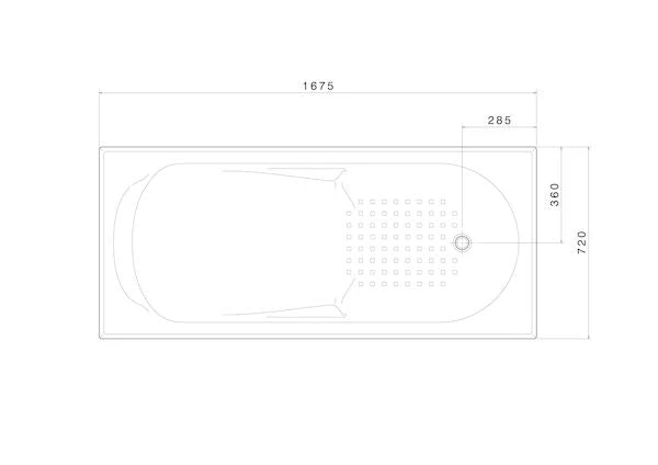 ORIGIN 1525/1675mm Drop In Bath 5 ORIGIN 1525/1675mm Drop In Bath - Image 5