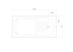 ORIGIN 1525/1675mm Drop In Bath 8 ORIGIN 1525/1675mm Drop In Bath -HERA BATHWARE origin 15251675mm drop in bath1700mmbathtubstylus 390888