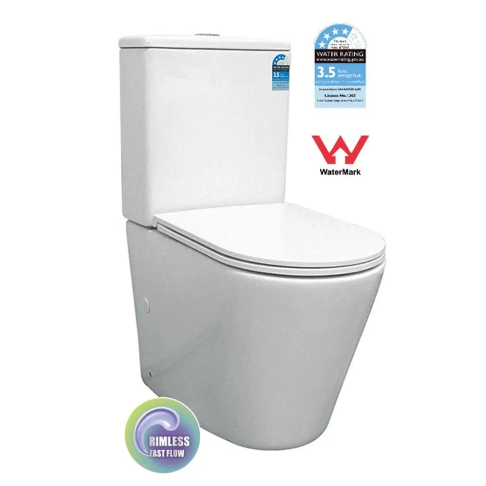 OSLO Back To Wall Rimless Toilet Suite 1 OSLO Back To Wall Rimless Toilet Suite