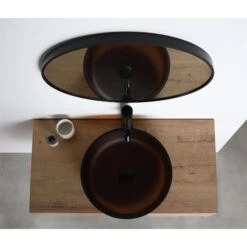 Palazzo | Above Counter Glass Basin -HERA BATHWARE palazzo above counter glass basinmatte tea patternabove counter basinbnk 377273