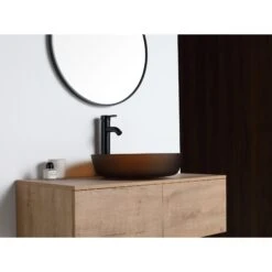 Palazzo | Above Counter Glass Basin -HERA BATHWARE palazzo above counter glass basinmatte teaabove counter basinbnk 193679