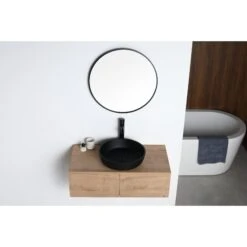 Palazzo | Above Counter Glass Basin -HERA BATHWARE palazzo above counter glass basinmatte teaabove counter basinbnk 652357