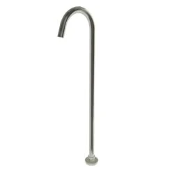 PANDRA Floor Mount Bath Spout Only - Brushed Nickel