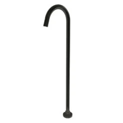 PANDRA Floor Mount Bath Spout Only - Matte Black