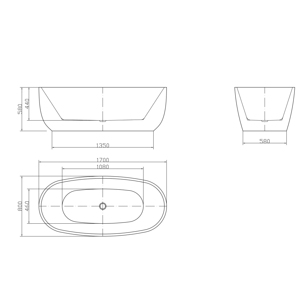 Paris Freestanding Bathtub 2 Paris Freestanding Bathtub - Image 2