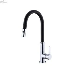 PEARL Pull-Out Sink Mixer With Vegie Spray Function 9 PEARL Pull-Out Sink Mixer With Vegie Spray Function -HERA BATHWARE pearl pull out sink mixer with vegie spray functionmatte blackkitchen mixernero tapware 512093