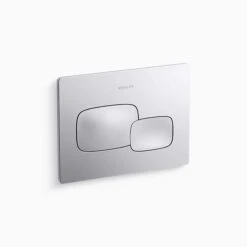 Pebble Pneumatic Face Plate Chrome