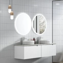 Perla Mark II Wall Hung Vanity 600-1800mm -HERA BATHWARE perla mark ii wall hung vanity 600 1800mmcabinet only1500mm singlevanitiesaulic 885183