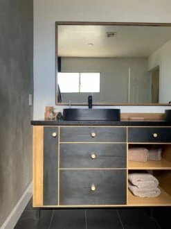 Pill Basin - Surface Mount -HERA BATHWARE pill basin surface mountlilacabove counter basinnood co 414564