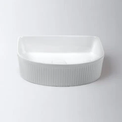 Piper Fluted Arch Above Counter Basin | Eight Quarter | EQFL