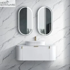 Plateau 1500mm Wall Hung Vanity | Single Bowl -HERA BATHWARE plateau 1500mm wall hung vanity single bowlcabinet onlyprime oakvanitiessunny group 212734