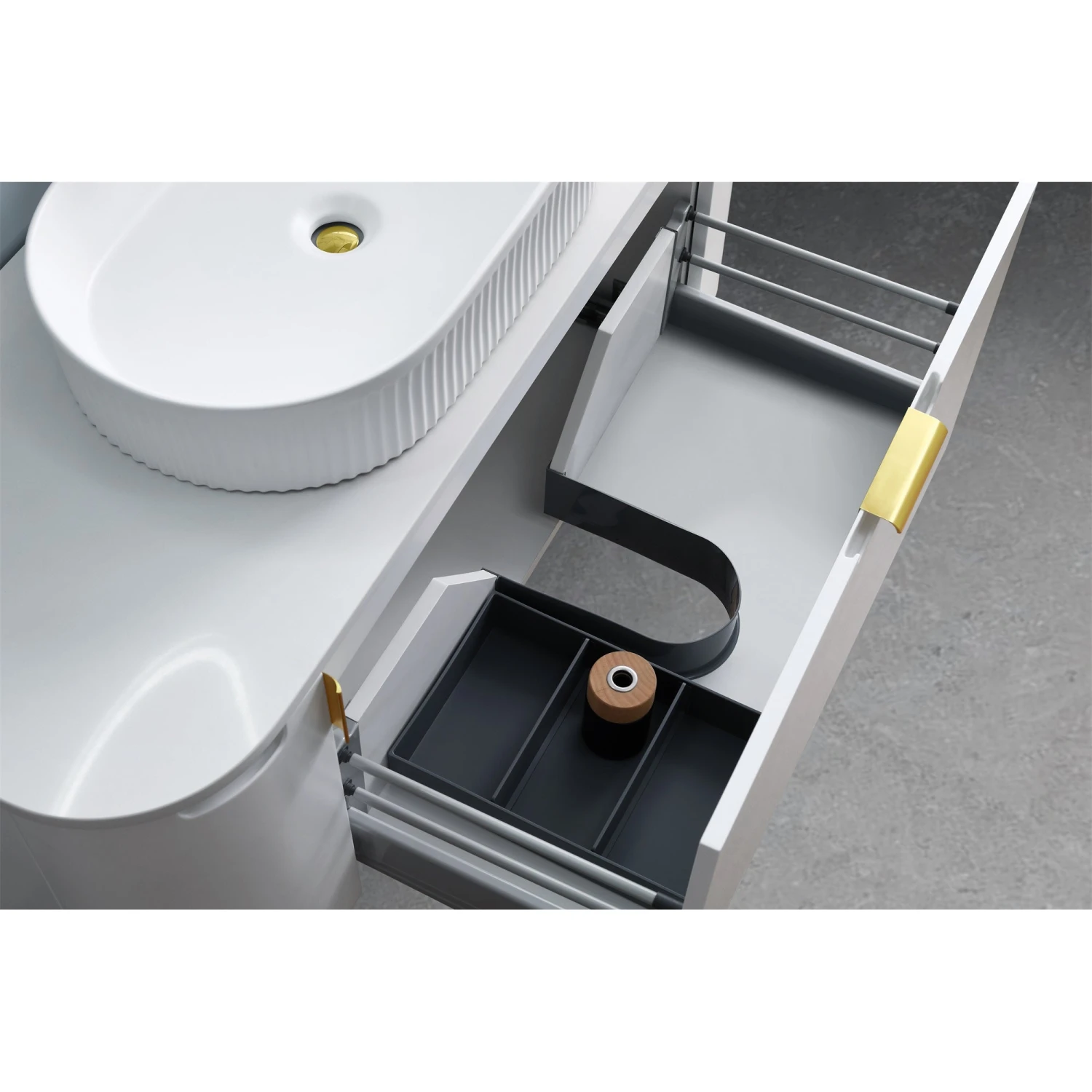 Plateau 900mm Wall Hung Vanity 6 Plateau 900mm Wall Hung Vanity - Image 6