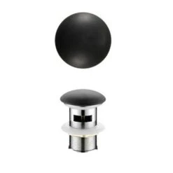 Pop Up Waste - Non Overflow 20 Pop Up Waste - Non Overflow -HERA BATHWARE pop up waste non overflowoverflowmatte blackpop up wastekdk bathware 196768