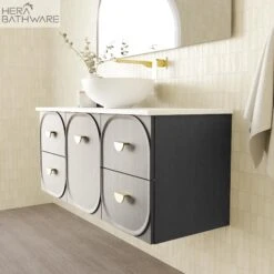 Port | 750mm Wall Hung Vanity -HERA BATHWARE port 750mm wall hung vanitycaesarstonedekton above countervanitiesmarquis 132076