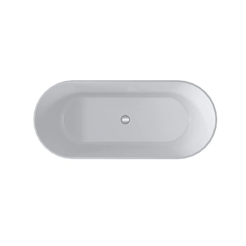 Prato Plus Free Standing Bathtub - Gloss White 4 Prato Plus Free Standing Bathtub - Gloss White - Image 4