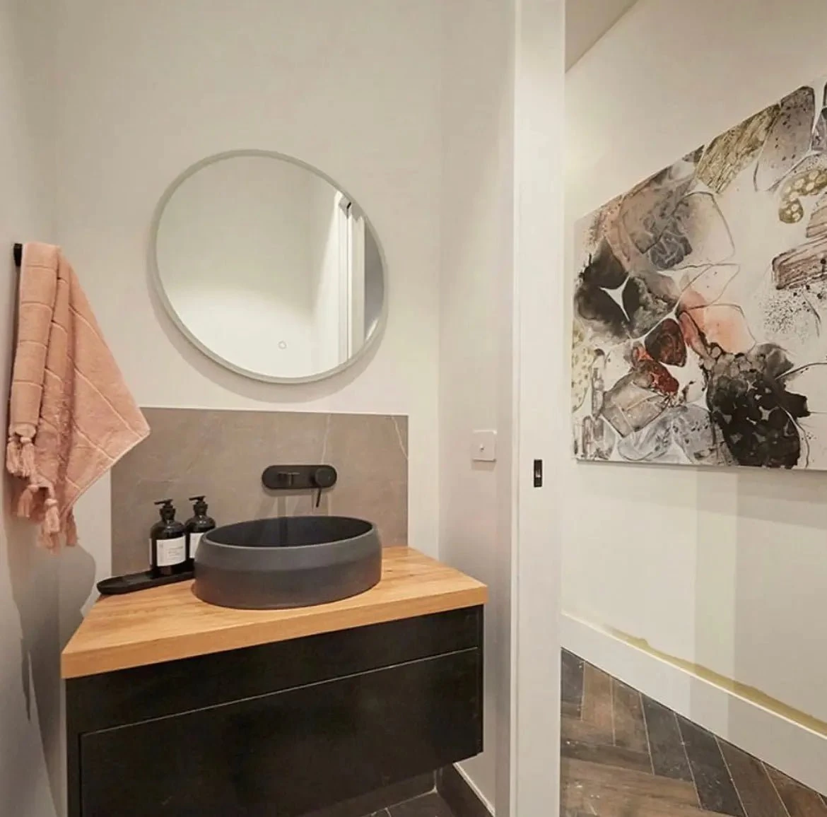 Prism Circle Basin - Surface Mount 3 Prism Circle Basin - Surface Mount - Image 3