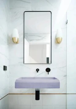 PRISM RECTANGLE BASIN - WALL HUNG