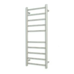 Radiant Round Ladder Towel 10 Bars 430x1100mm RTR430 (240V) | Radiant -HERA BATHWARE radiant round ladder towel 10 bars 430x1100mm rtr430 240v radiantbottom leftbrushed satinheated towel railradiant 515132